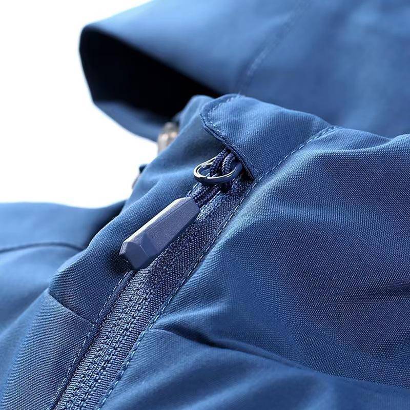 hooded windproof jacket